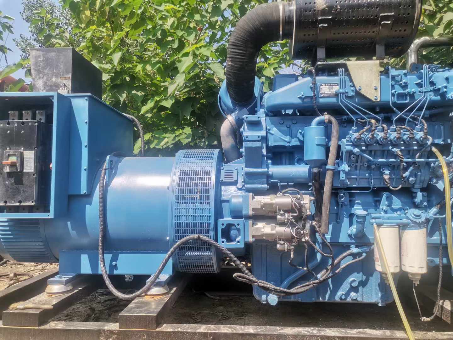 逊克详细说明降低 800kW 柴油发电机输出电流波动的方法